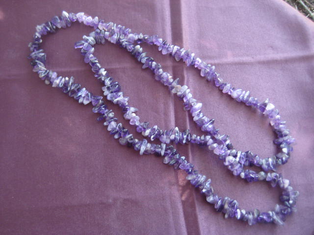 Amethyst Necklace protection, purification, divine connection, release of addictions 2600